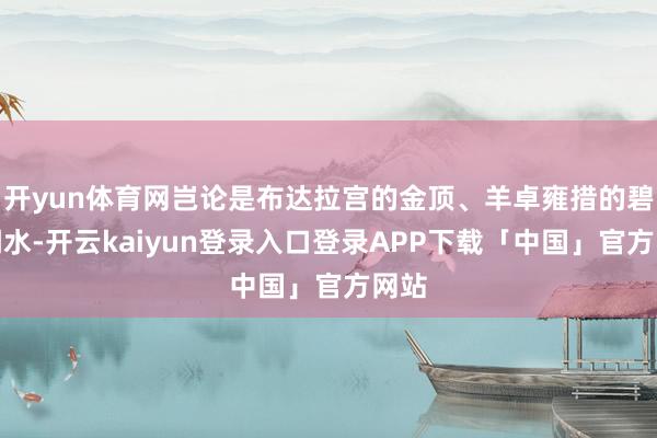 开yun体育网岂论是布达拉宫的金顶、羊卓雍措的碧蓝湖水-开云kaiyun登录入口登录APP下载「中国」官方网站